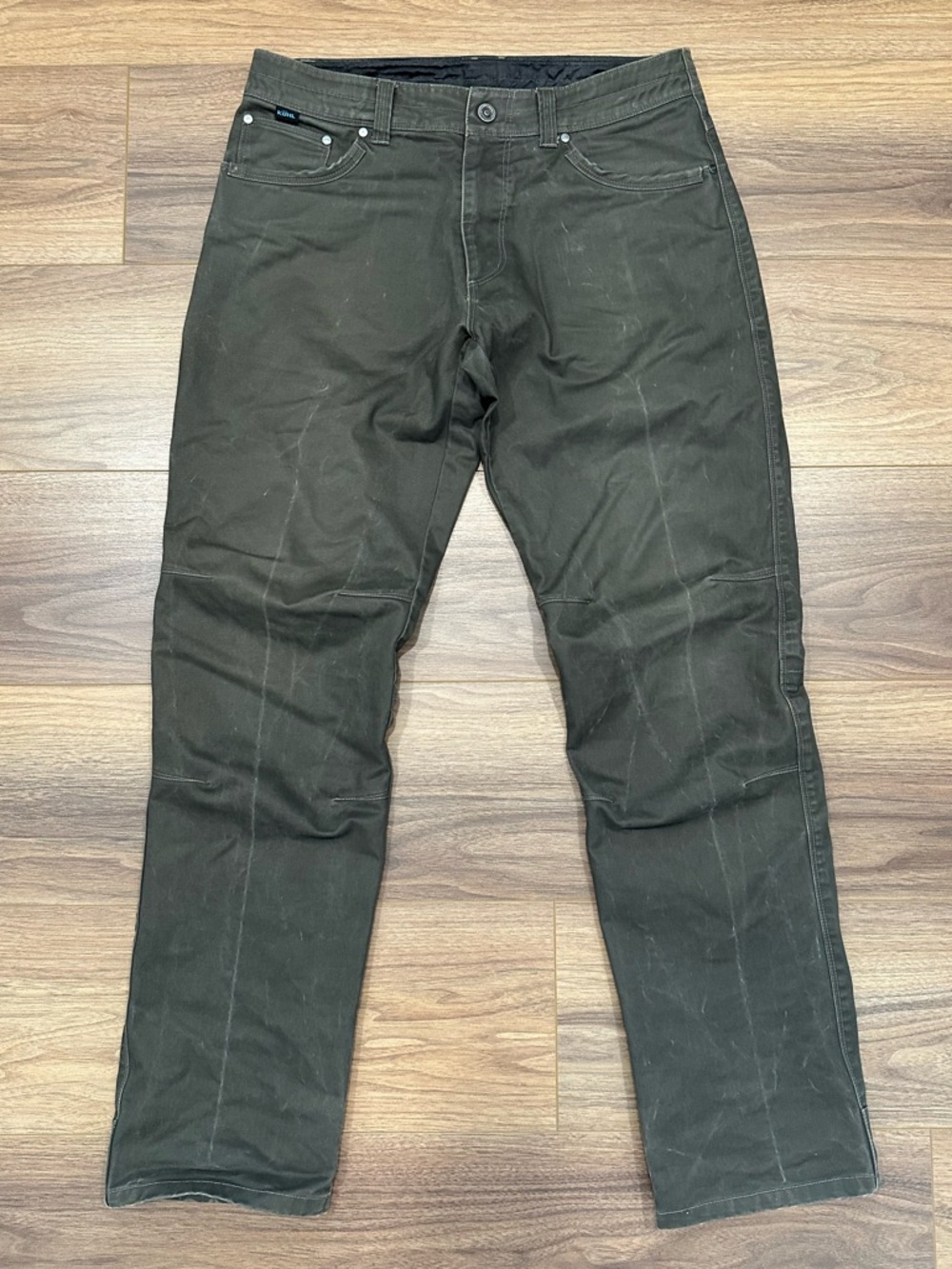 Kuhl Rydr Pants Vintage Patina Dye in Dark Moss Size 32 X 34